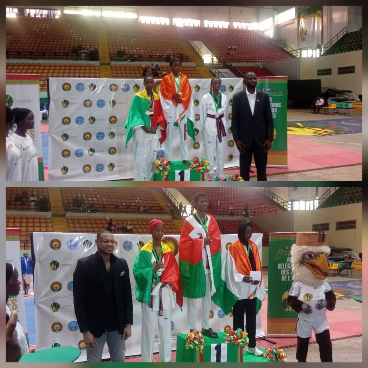 Le Niger s'impose en Taekwondo aux Jeux de l'AES avec quatre médailles d'or